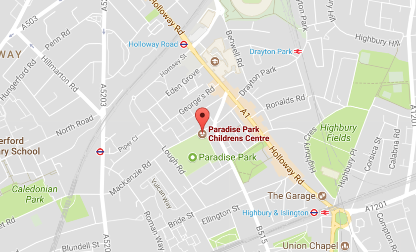 Find Paradise Park Playground